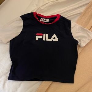 Fila crop top